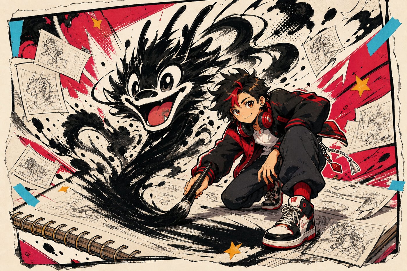 Ink Summon placeholder render